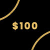 $100