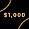 $1,000
